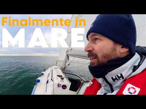 Finalmente in mare! Prima uscita dell'anno in barca a vela.